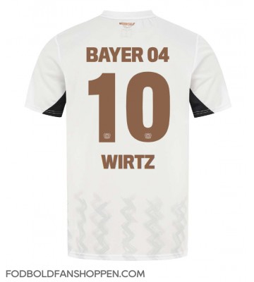 Bayer Leverkusen Florian Wirtz #10 Udebanetrøje 2024-25 Kortærmet